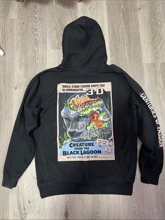 The Hundreds Other - The Hundreds × Universal Monsters Creature From The Black Lagoon Hoodie Black